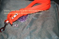 Reststück Biothane orange 19mm